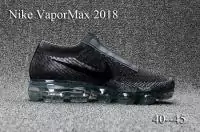 cdg-vapormax nike hommes sneaker gray black